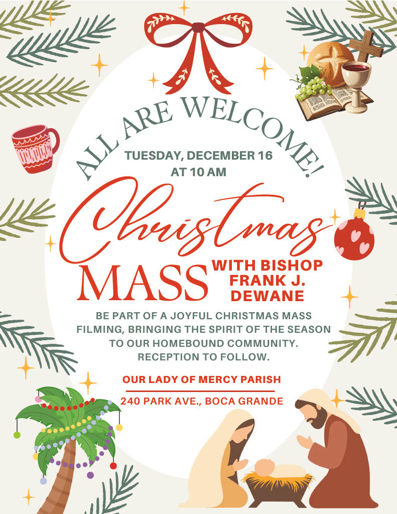 Christmas Tv Mass Filming Flyer 2025